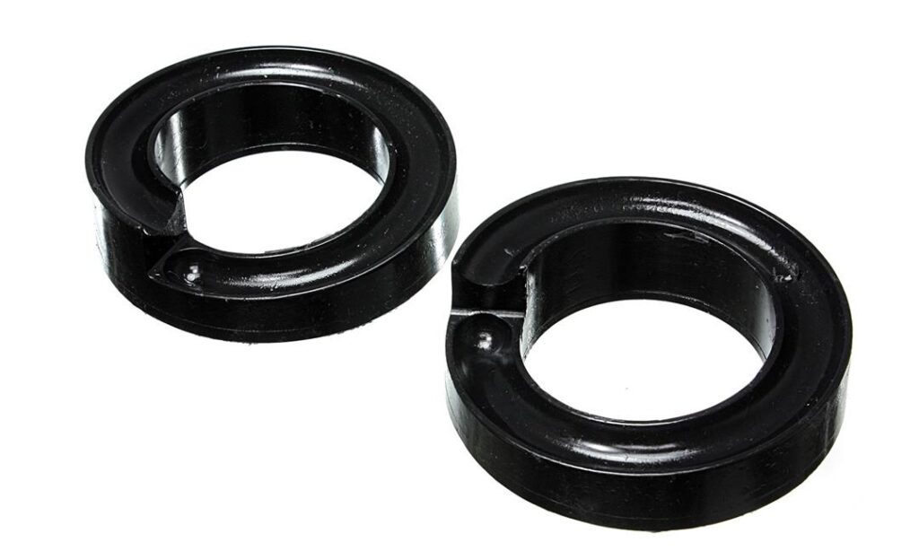 Energy Suspension Front Coil Spring Isolator Black for 2005-2007 Ford F-350 Super Duty 4.6111G