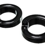 Energy Suspension Front Coil Spring Isolator Black for 2005-2007 Ford F-350 Super Duty 4.6111G