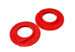 Energy Suspension Front Coil Spring Isolator Red for 1990-1996 Ford Bronco 4.9108R