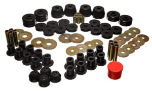 Energy Suspension Suspension Bushing Kit Black for 1974-1993 Dodge Ramcharger 4WD 5.18101G