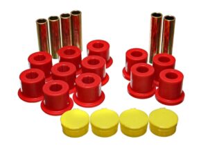 Energy Suspension Rear Leaf Spring Bushing Red for 1998-2003 Dodge Durango 5.2114R
