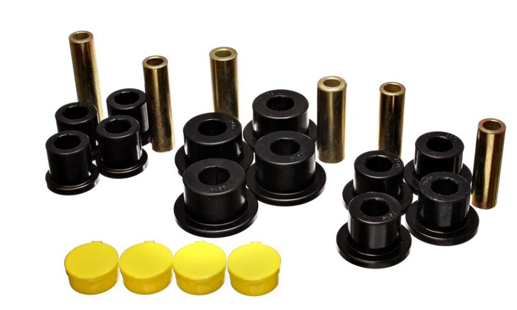 Energy Suspension Leaf Spring Bushing Black for 2002-2005 Dodge Ram 1500 2WD 5.2115G