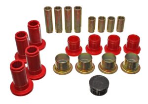 Energy Suspension Front Control Arm Bushing Red for 1994-2002 Dodge Ram 3500 2WD 5.3124R