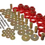 Energy Suspension Body Mount Bushings Red for 1995-2002 Dodge Ram 3500 5.4112R