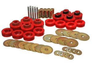 Energy Suspension Body Mount Bushings Red for 2005-2005 Dodge Ram 2500 4WD 5.4115R