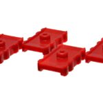 Energy Suspension Leaf Spring Insulator Pad Red for 1972-1978 Chrysler Town & Country 5.6105R