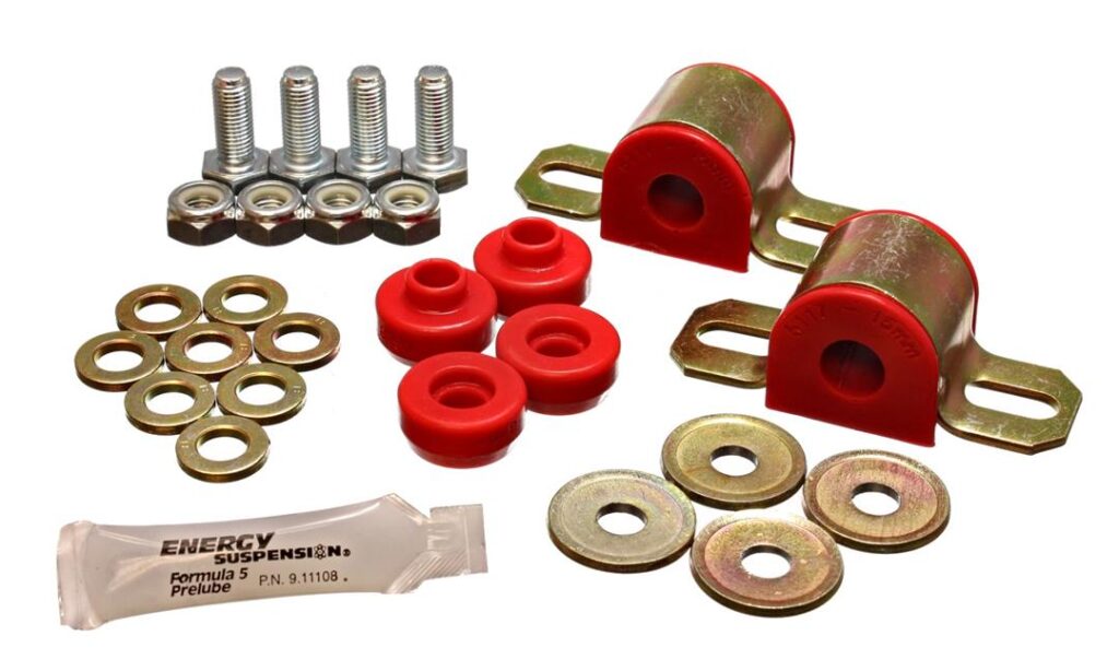 Energy Suspension Rear Stabilizer Bar Mount Bushing Red for 1987-1987 Nissan Sentra 7.5116R