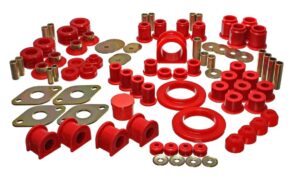 Energy Suspension Suspension Bushing Kit Red for 1995-2000 Toyota Tacoma 4WD 8.18104R