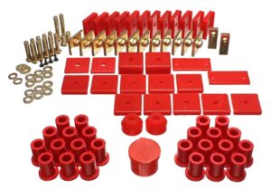 Energy Suspension Suspension Bushing Kit Red for 1964-1978 Toyota Land Cruiser 8.18105R