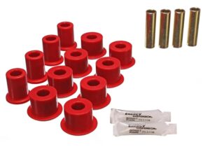 Energy Suspension Rear Leaf Spring Bushing Red for 1989-1989 Toyota 4Runner 8.2108R