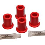 Energy Suspension Rear Leaf Spring Shackle Bushing Red for 1989-1995 Toyota Pickup 4WD 8.2111R