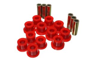 Energy Suspension Rear Leaf Spring Bushing Red for 2005-2015 Toyota Tacoma 8.2116R