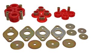 Energy Suspension Body Mount Bushings Red for 1995-2000 Toyota Tacoma 8.4103R