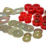 Energy Suspension Front Body Mount Bushings Red for 2005-2015 Toyota Tacoma 8.4109R