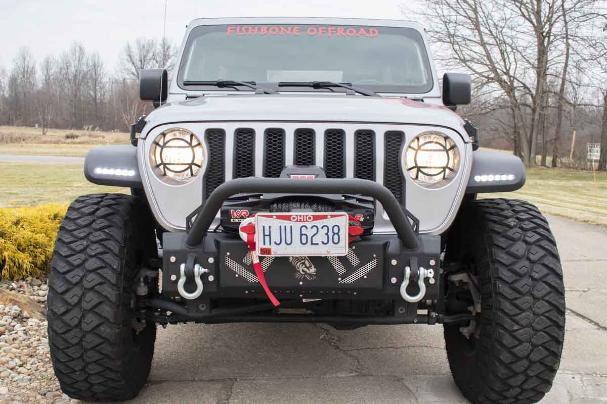 QUARTER POUNDER FRONT WINCH BUMPER FOR JEEP WRANGLER & GLADIATOR JK/JL/JT