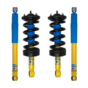 Bilstein 4600 Assembled Front Coilovers and Rear Shocks for 2016-2023 Nissan Titan XD 5.0L