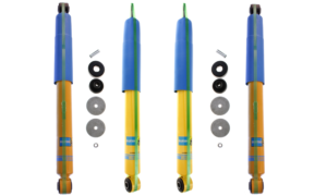 Bilstein B6 4600 Front and Rear Shocks For 1994-2002 Dodge Ram 3500 RWD-4WD (Solid Front Axle)