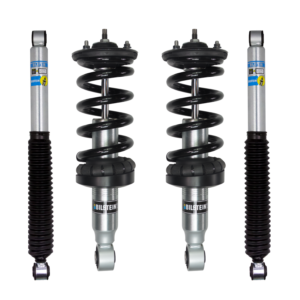 Bilstein B8 6100 Assembled Front 0-2 Lift Coilovers and 0-1 Rear Lift Shocks for 2016-2023 Nissan Titan XD