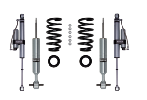 Bilstein B8 6112 0-1.2 Front Coilovers and B8 5160 RR 0-1 Rear Lift for 2019-2023 Chevy GMC Silverado Sierra 1500 Trail Boss-AT4