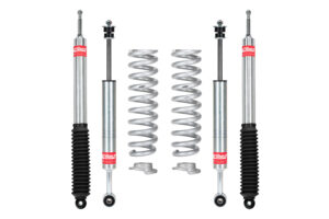 Eibach Stage 1 2.5 Front and 0-1 Rear Pro-Truck-Lift Shocks for 2016-2021 Toyota Tundra 2WD