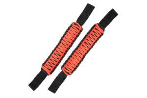 Head Rest Paracord Grab Handles Red Fishbone Offroad - FB55282