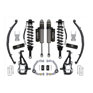 ICON Stage 3 3.5-4.5 Lift Kit with Billet UCAs and Leaf Springs for 2021-2023 Ford F-150 4WD