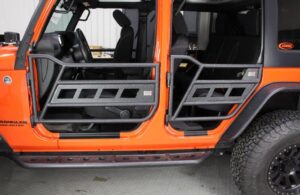 Jeep JK Tube Doors 07-18 Wrangler JK 4 Door Front/Rear Fishbone Offroad - FB24022