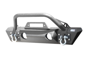 Jeep JL/Gladiator Front Winch Bumper for 18-Pres Wrangler JL/Gladiator Black Powdercoat Fishbone Offroad - FB22178
