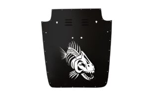 Jeep TJ Hood Louver 97-02 Jeep Wrangler Black Fishbone Offroad - FB31131