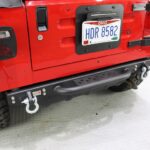 Jeep TJ Rear Bumper W/Step 97-06 Wrangler TJ Piranha Series Fishbone Offroad - FB22072