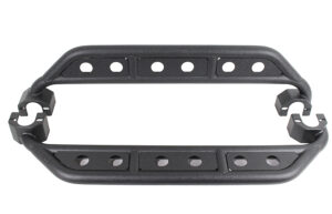 Jeep Wrangler Side Steps 07-18 Wrangler JK 2 Door Steel Black Textured Powdercoat Fishbone Offroad - FB23071