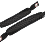 Paracord Grab Handles for A Pillar Sound Bar 07-18 Wrangler JK Black Fishbone Offroad - FB55283