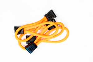 Paracord Zipper Pulls 5 Pcs Neon Orange Fishbone Offroad - FB51279-N