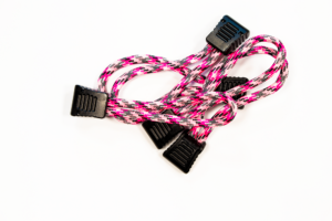 Paracord Zipper Pulls 5 Pcs Pink Camo Fishbone Offroad - FB51279-I