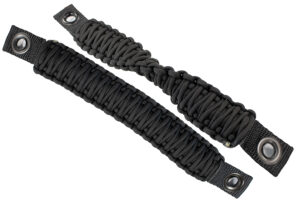 Wrangler Paracord Door Handles Black for 97-06 Jeep Wrangler Fishbone - FB55285