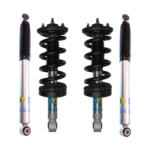 Bilstein 5100 0-2 Front Lift Assembled Coilovers and 0-1 Rear Lift Shocks for 2004-2015 Nissan Titan 4WD