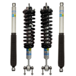 Bilstein 5100 0-2 Lift Front Coilovers with OE Replacement Coils and 0-1 Rear Lift Shocks for 2015-2020 Ford F-150