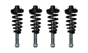 Bilstein B8 5100 RHA 0-1.6 Front Lift Assembled Coilovers and 0-1.5 Rear Lift Shocks For 2014-2023 Ford Expedition 2WD-4WD