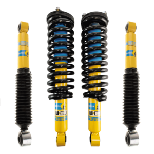 Bilstein 4600 Assembled Front Coilovers with OE Replacement Coils and Rear Shocks for 2008-2021 Toyota Sequoia 4WD/2WD