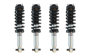 Bilstein 6112 0.8-2.8 Front and 0.3-1.7 Rear Lift Assembled Coilovers for 2021-2023 Ford Bronco