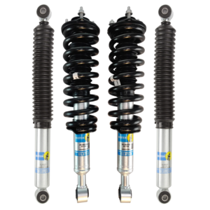 Bilstein B8 5100 0-2.6" Lift Coilovers with OE Replacement Coil Springs and Rear Bilstein Shocks for 2015-2022 Chevy Colorado