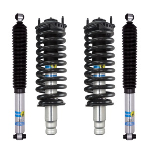 Bilstein 5100 0-2.25 Front Lift Assembled Coilovers with 0-1 Rear Lift Shocks For 2002-2009 Chevrolet Trailblazer