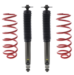 KYB JAOS 2 Rear Lift adjustable compression shocks with Coils for 2010-2014 Toyota FJ Cruiser