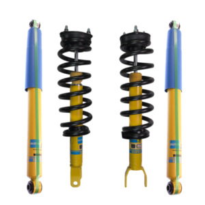 Bilstein 4600 Front Coilovers with OE Replacement Coils and Rear Shocks for 2009-2010 Dodge Ram 1500 4WD