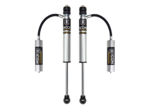 ICON V.S. 2.0 Aluminum Series 0-1 Rear Lift Remote Reservoir Shocks for 2024 Toyota Tacoma