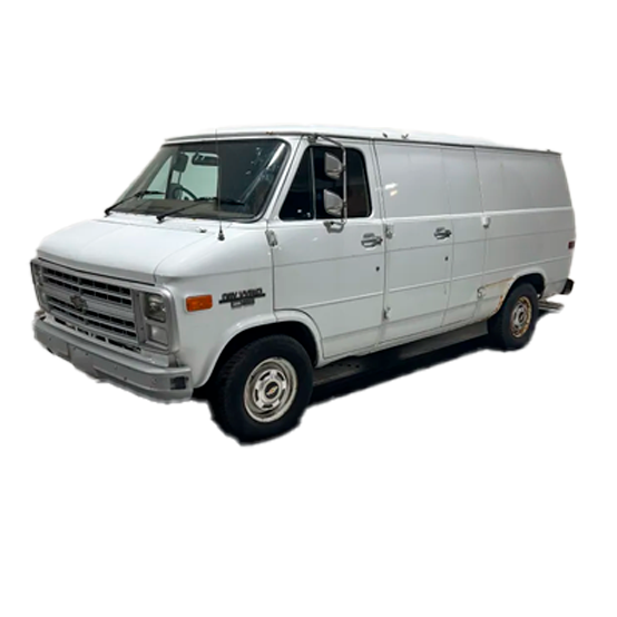 Chevy G20 Van Accessories HeavyDuty Suspension, Custom Wheels