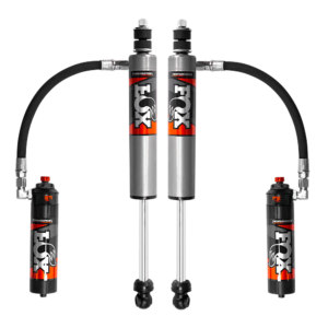 Fox Perf Elite 2.5 Reservoir 0-1.5 Rear Lift Adjustable Shocks for 2007-2021 Toyota Tundra 2WD-4WD