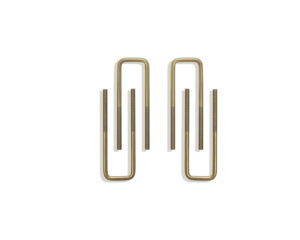 MaxTrac Square U-Bolts 10" x 2.625" x 9/16" (2" Blocks)-910102