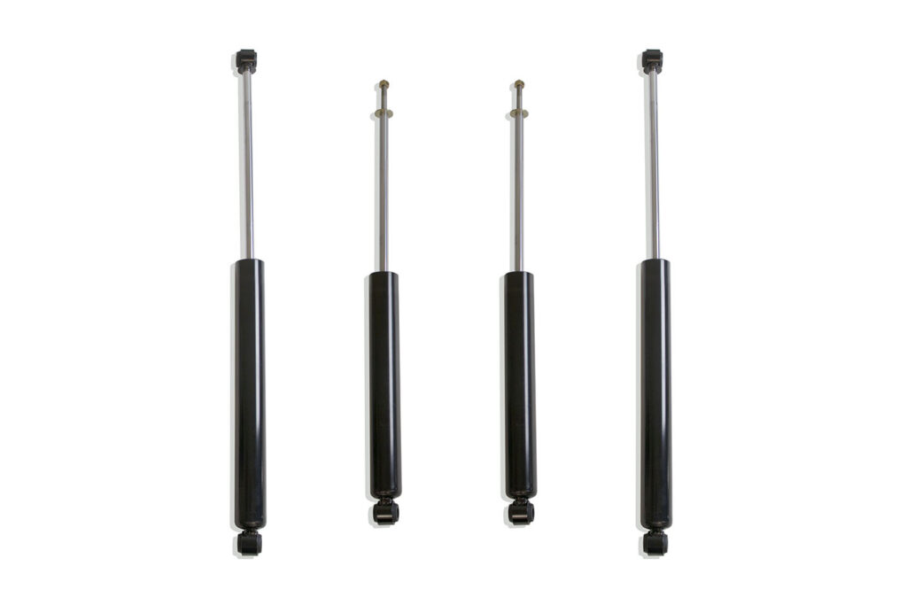 MaxTrac Front & Rear MaxTrac Shocks – 4" Lift Height for 2017-2024 F-250/F-350 4WD-943340S