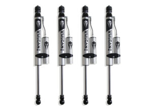 MaxTrac Front & Rear Vulcan Series Reservoir Shocks – 6" Lift Height for 2014-2024 RAM 2500 4WD (Without Factory Rear Air Ride)-947260VR